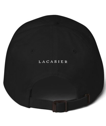 Inicio 7 classic dad hat black back 6463fc6760e0c