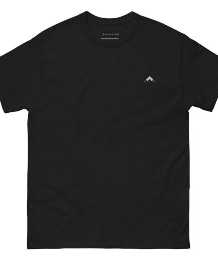 Inicio 5 mens classic tee black front 6480eb5de237e